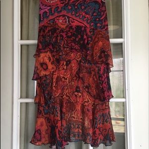 Sm 💯% Silk Authentic Diane Von Furstenburg skirt